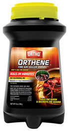 Orthene - how to get rid of ant hills in the lawn