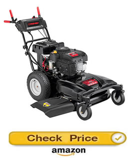 Troy-Bilt WC33 - widest push lawn mower