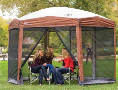 screened gazebos for sale - coleman