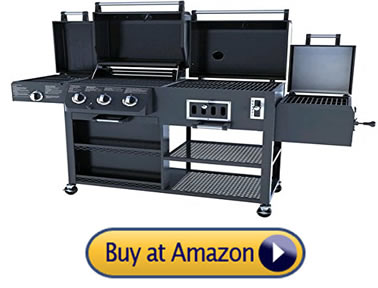 smoke hollow best grill and smoker combo available on Amazon