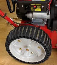 airless tires - snow blower buyers guide