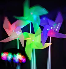 Aswcowy LED pinwheels